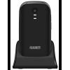 CELLULARE SAIET FOCUS DUAL SIM, DOPPIO DISPLAY, BT, FOTOCAMERA, RADIO FM COLORE NERO